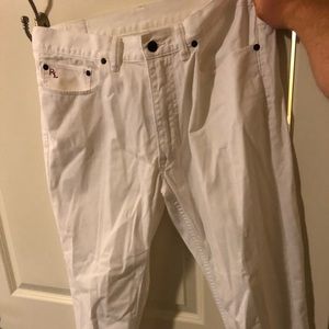 White Polo Ralph Lauren Jeans